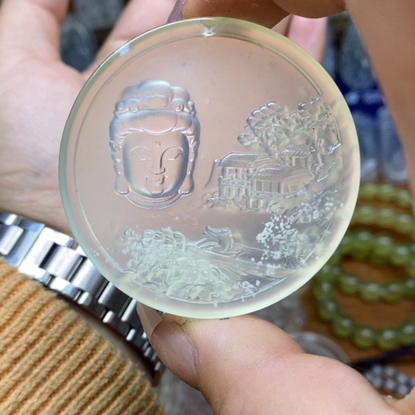 【闪购商品】蛇纹石玉颈饰未镶嵌