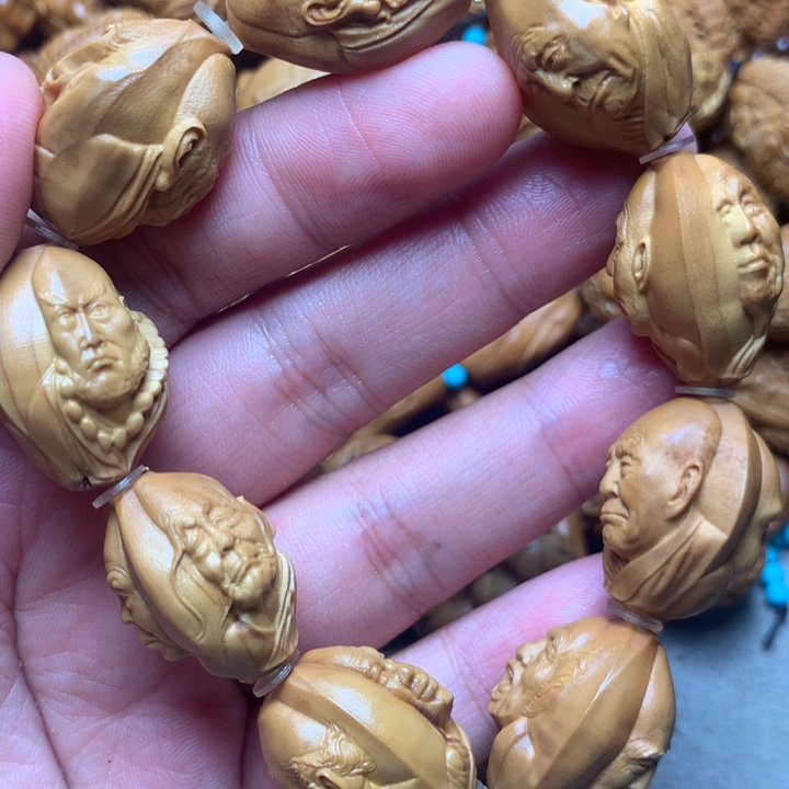 橄榄核手串/手链头一次