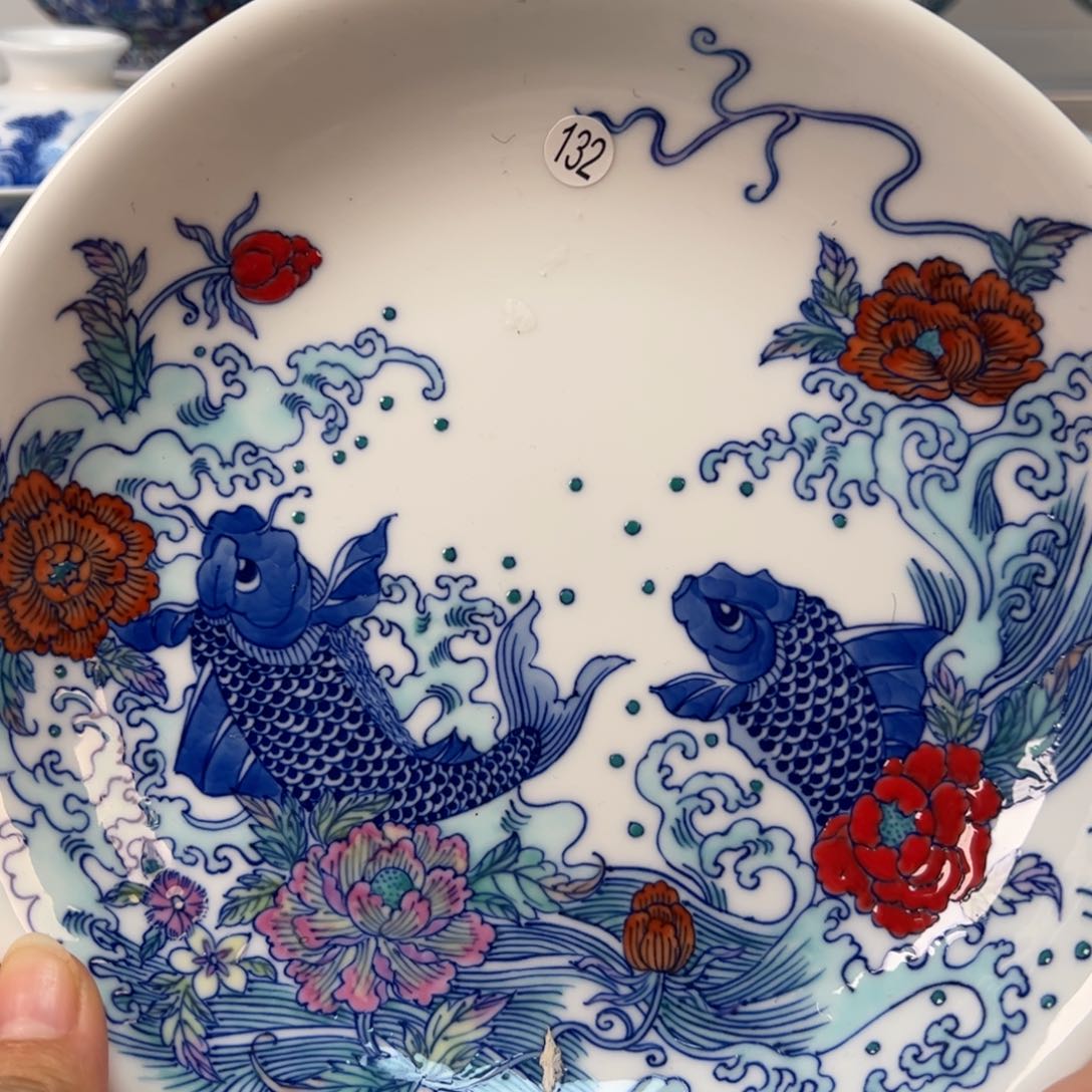 杯木木景德镇纯手绘茶具132