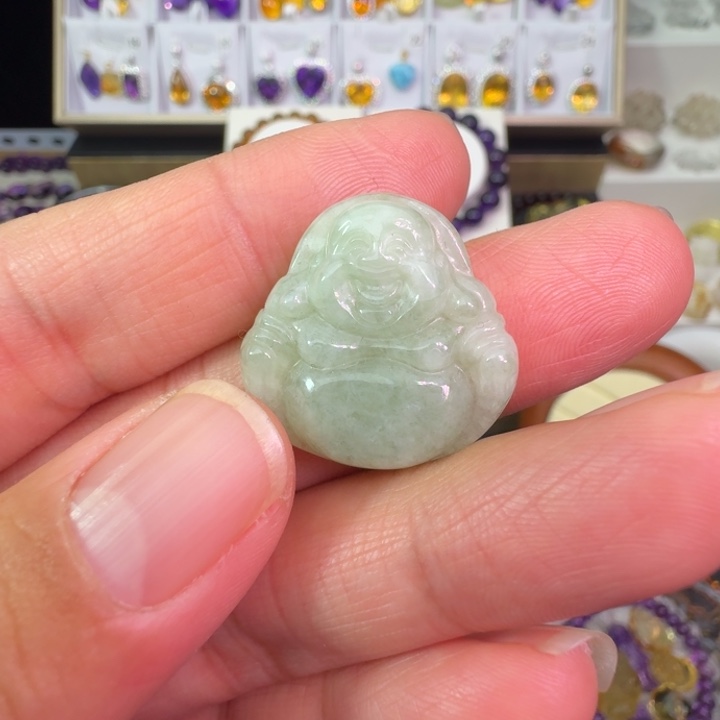 翡翠颈饰未镶嵌吊坠