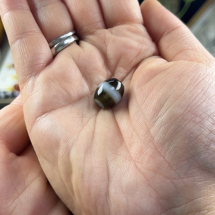 逍***火玛瑙/玉髓颈饰合金