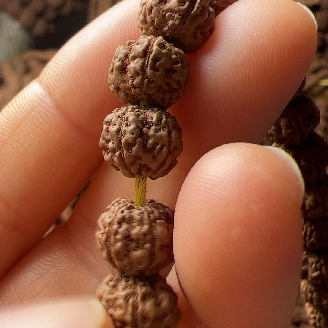 金刚菩提吊坠矮桩凹底梅花
