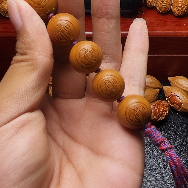 手串/手链橄榄核橄榄球赛