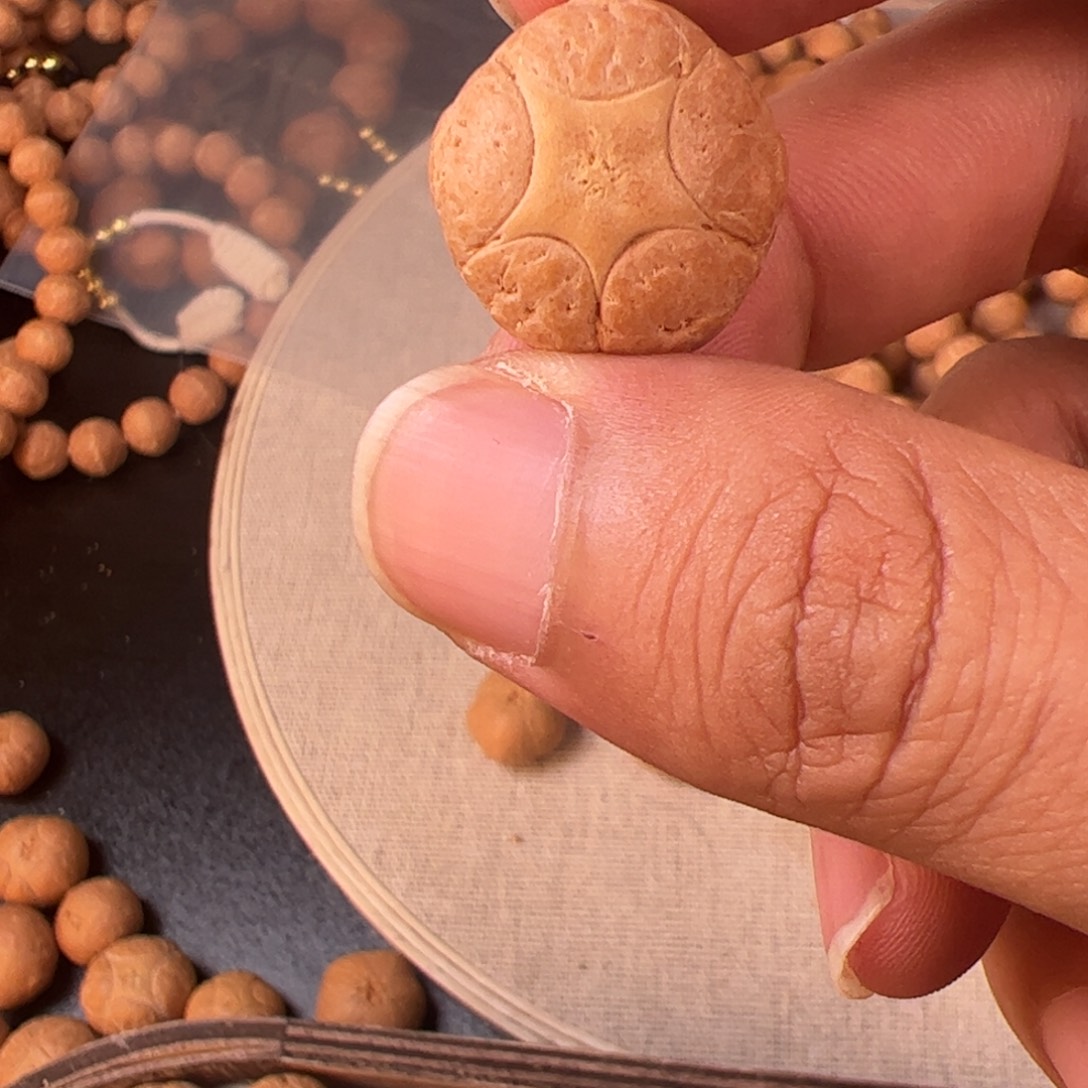 法***法吊坠凤眼菩提一物一图五星佛头 打孔不退不换