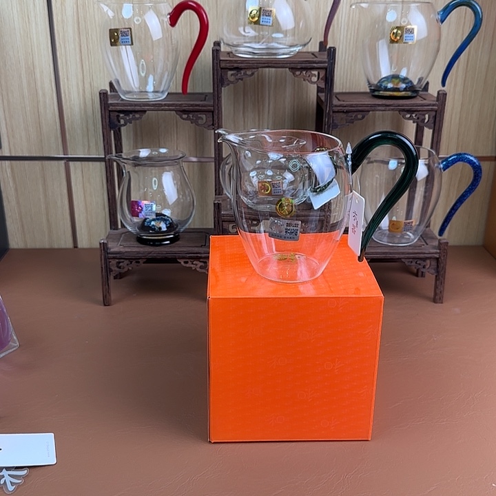 禾器怡然墨绿公道杯