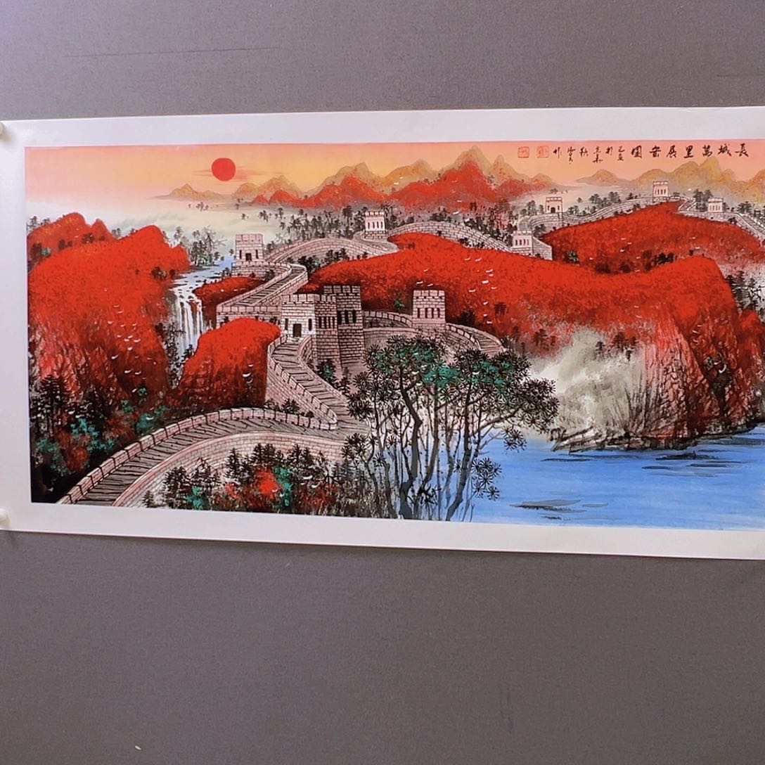 国画当代艺术，展览作品