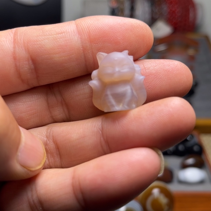 玛瑙/玉髓吊坠(不含链)未镶嵌有瑕丝