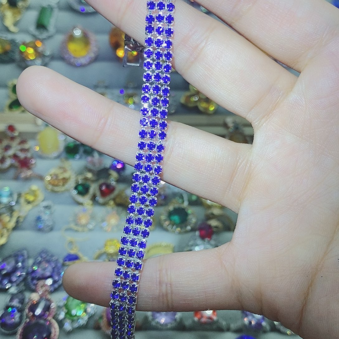 【闪购商品】托帕石耳饰银S925镶嵌