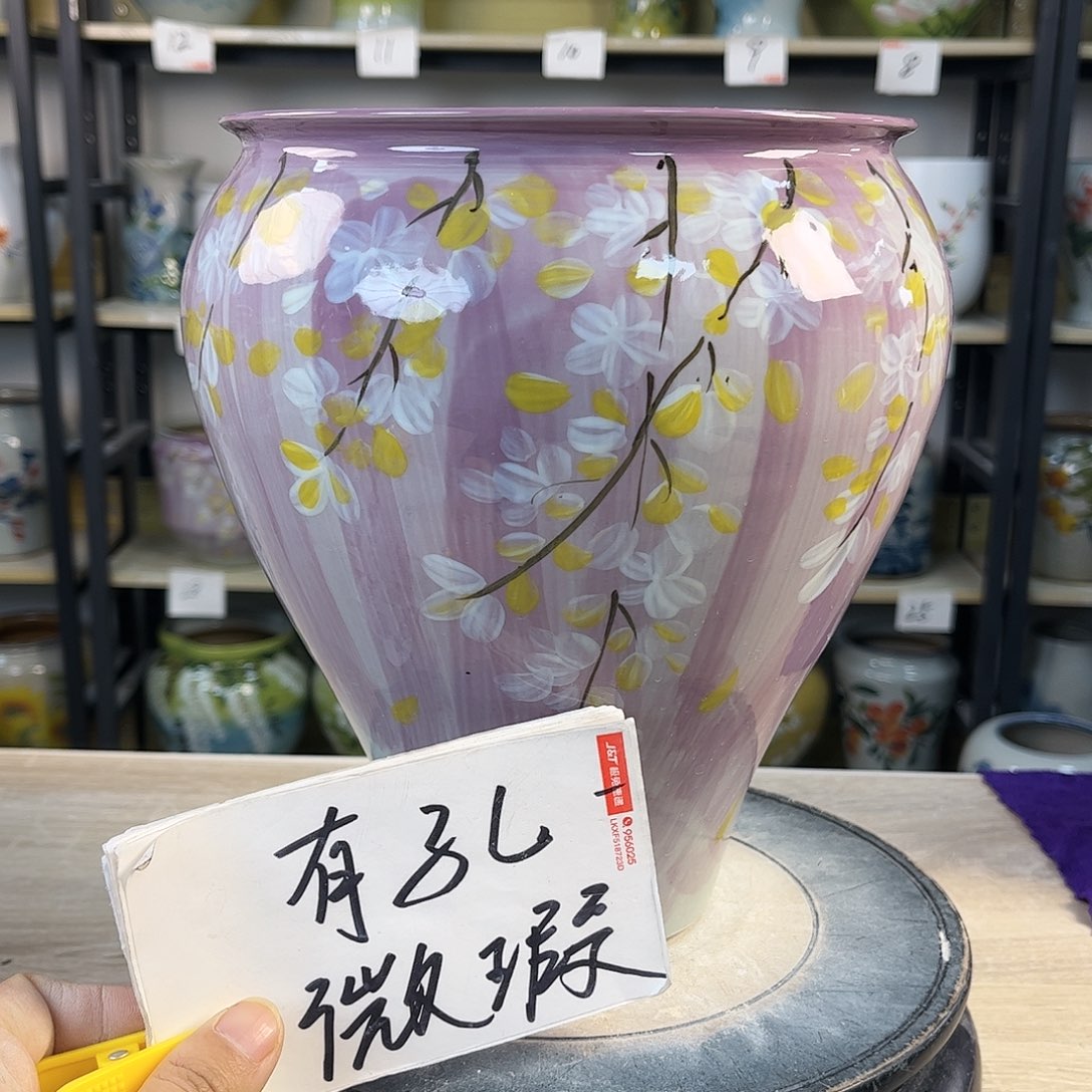 罐1xc景德镇陶瓷花盆