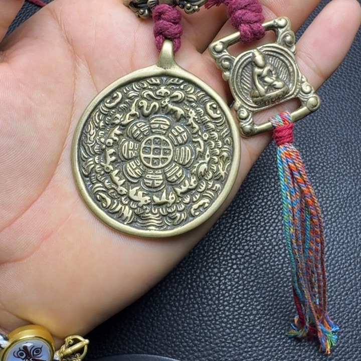 俊***花泥塑藏式风格九宫格..