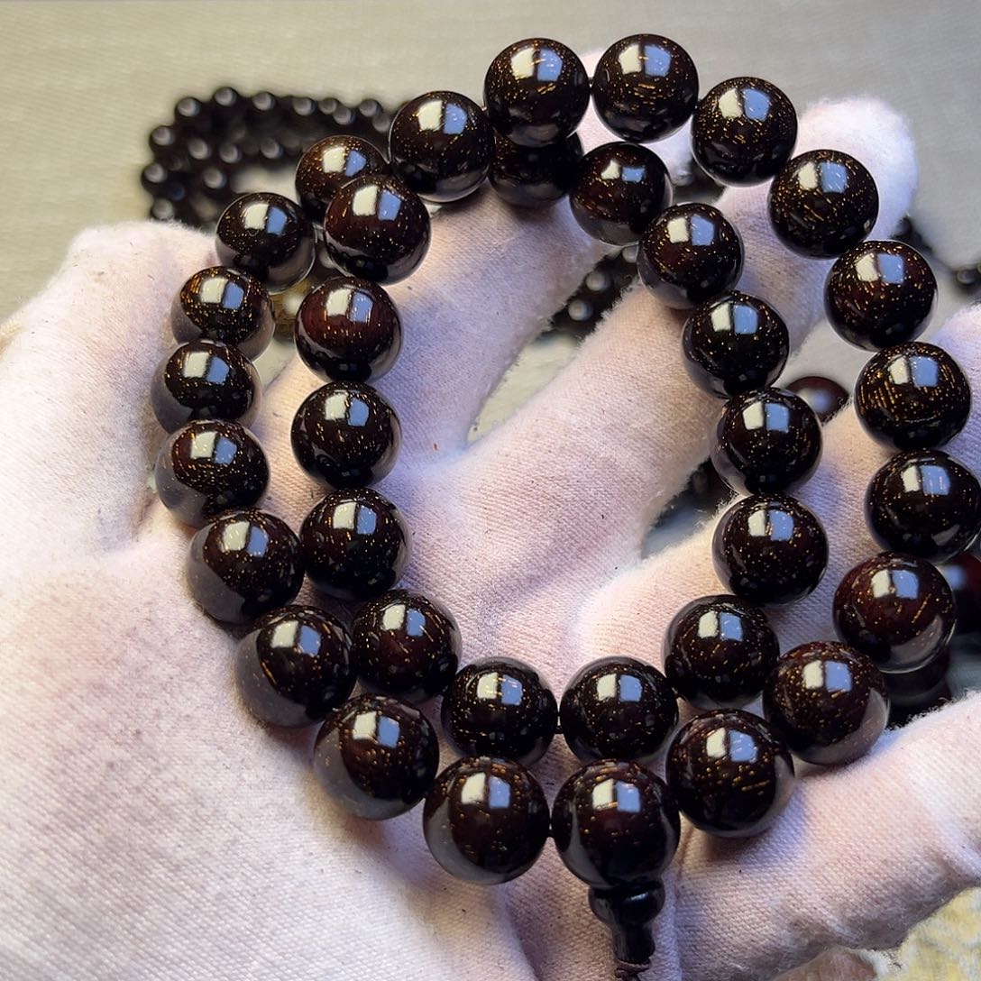 檀香紫檀（小叶紫檀）1.2 36颗满星