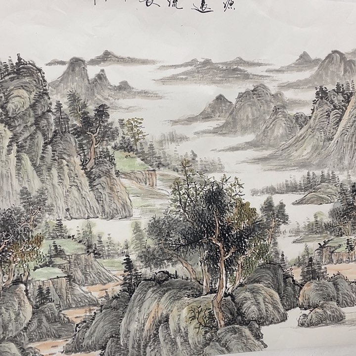 国画豆*老师手绘作品