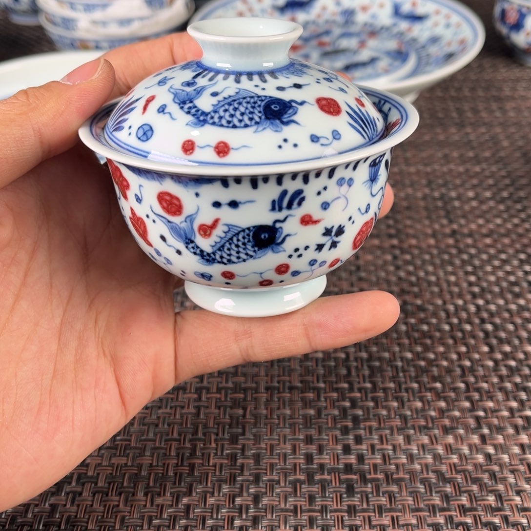 瓷片景德镇陶瓷杯子