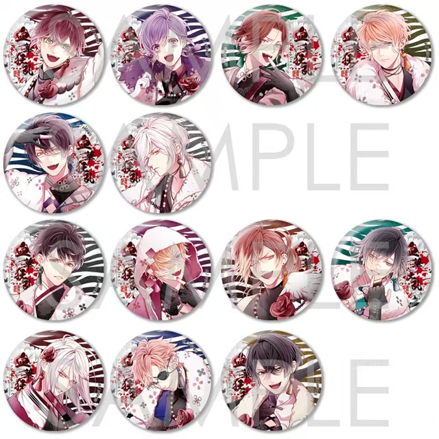 魔鬼恋人血华正q混池吧唧徽章拍立得