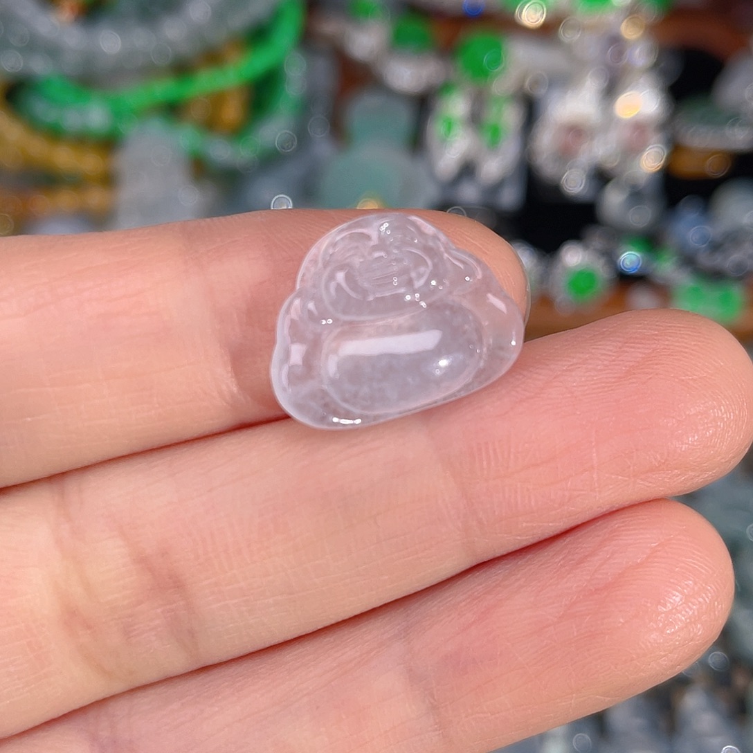 翡翠未镶嵌颈饰天然缅甸A货翡翠