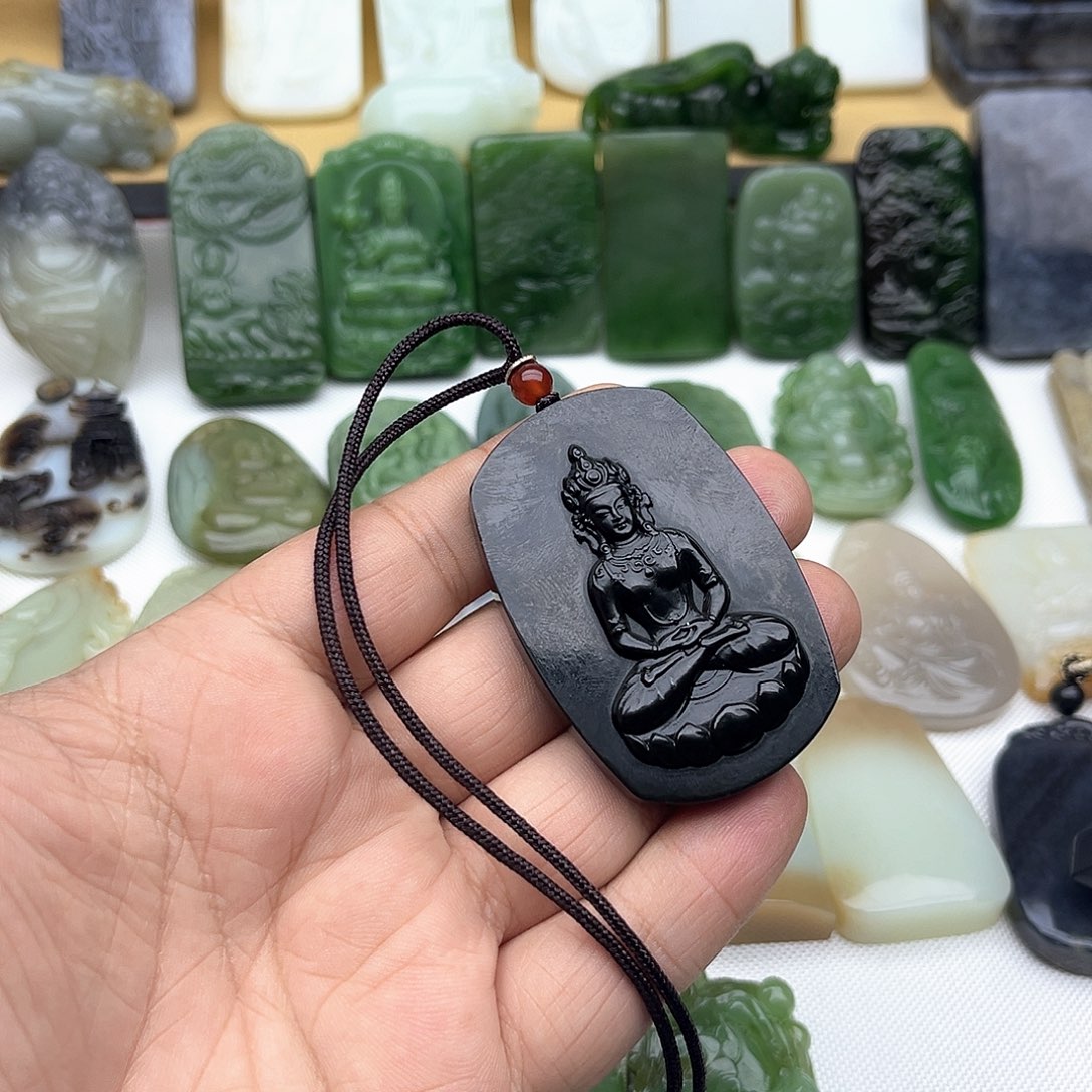 和田玉挂件未镶嵌