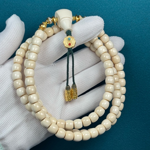 Q47-29天然猛犸牙 直切108 约8*7mm支持复检假一罚十