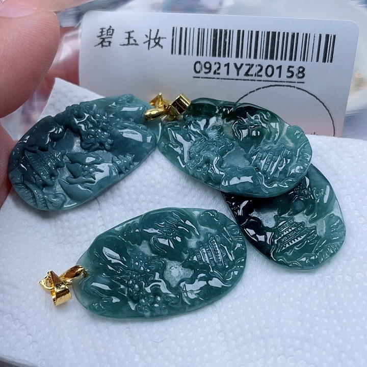 吊坠(不含链)未镶嵌翡翠