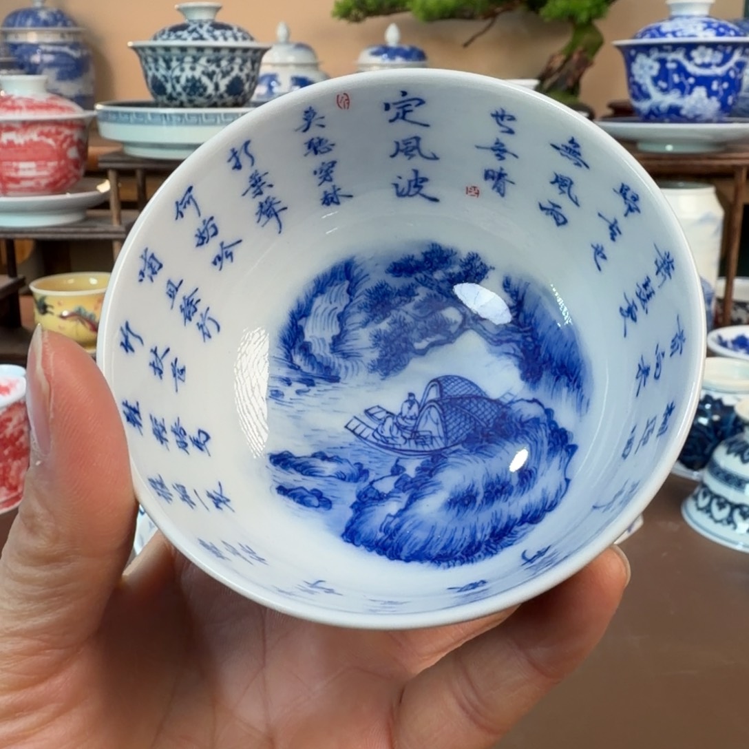 景德镇陶瓷手工手绘