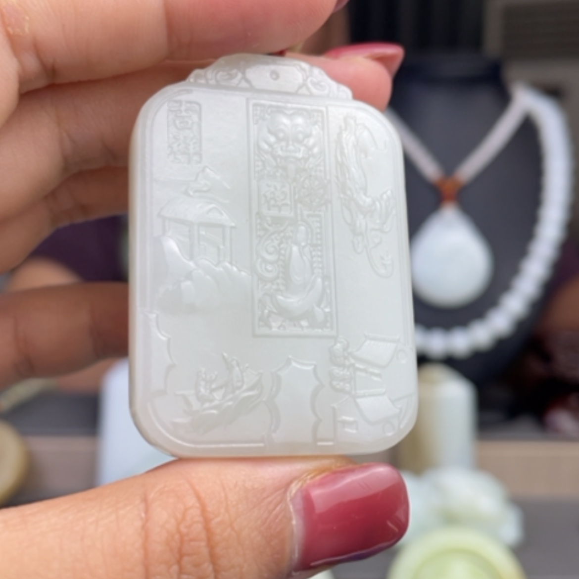 【闪购商品】颈饰未镶嵌和田玉