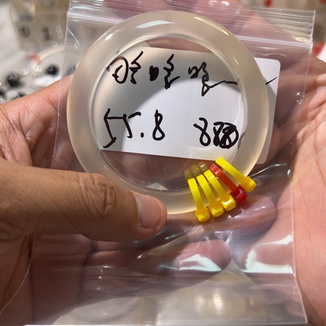 玛瑙/玉髓手镯未镶嵌略**_10单发一根