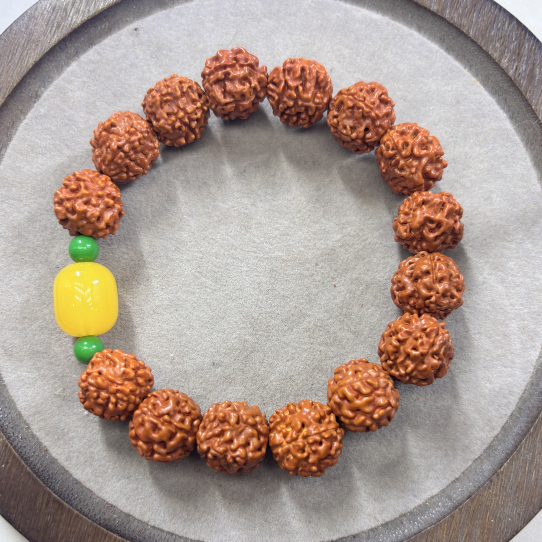 c408金刚菩提卡1.3cm单圈手串