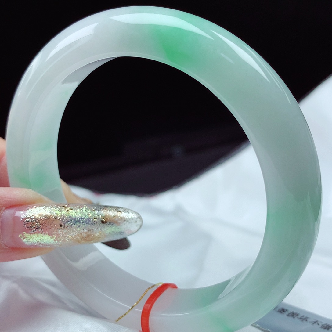 未镶嵌手镯翡翠56圈5021