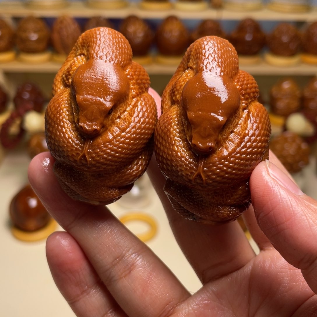 橄榄核手串/手链蛇手球三四左右