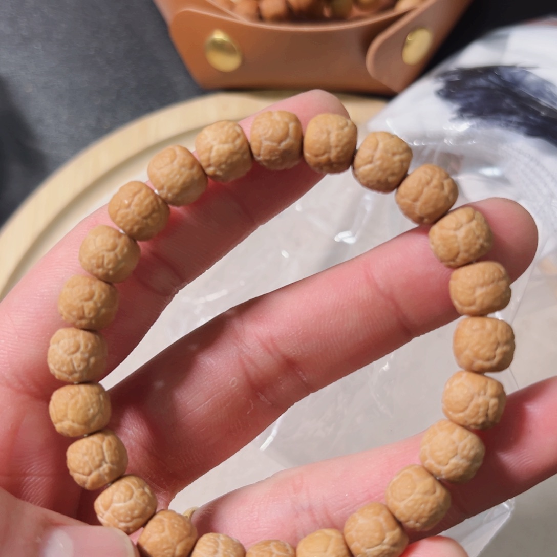 猴头核桃手串回*饕餮