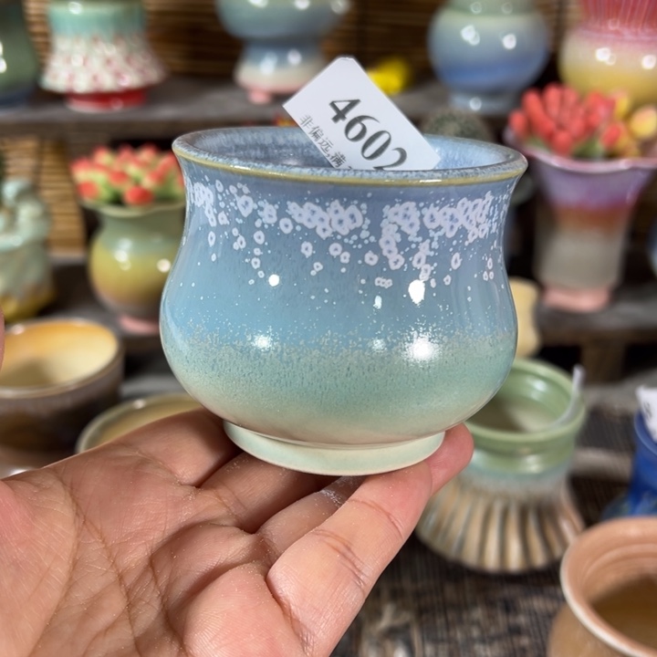 口6 手工花盆满30包邮