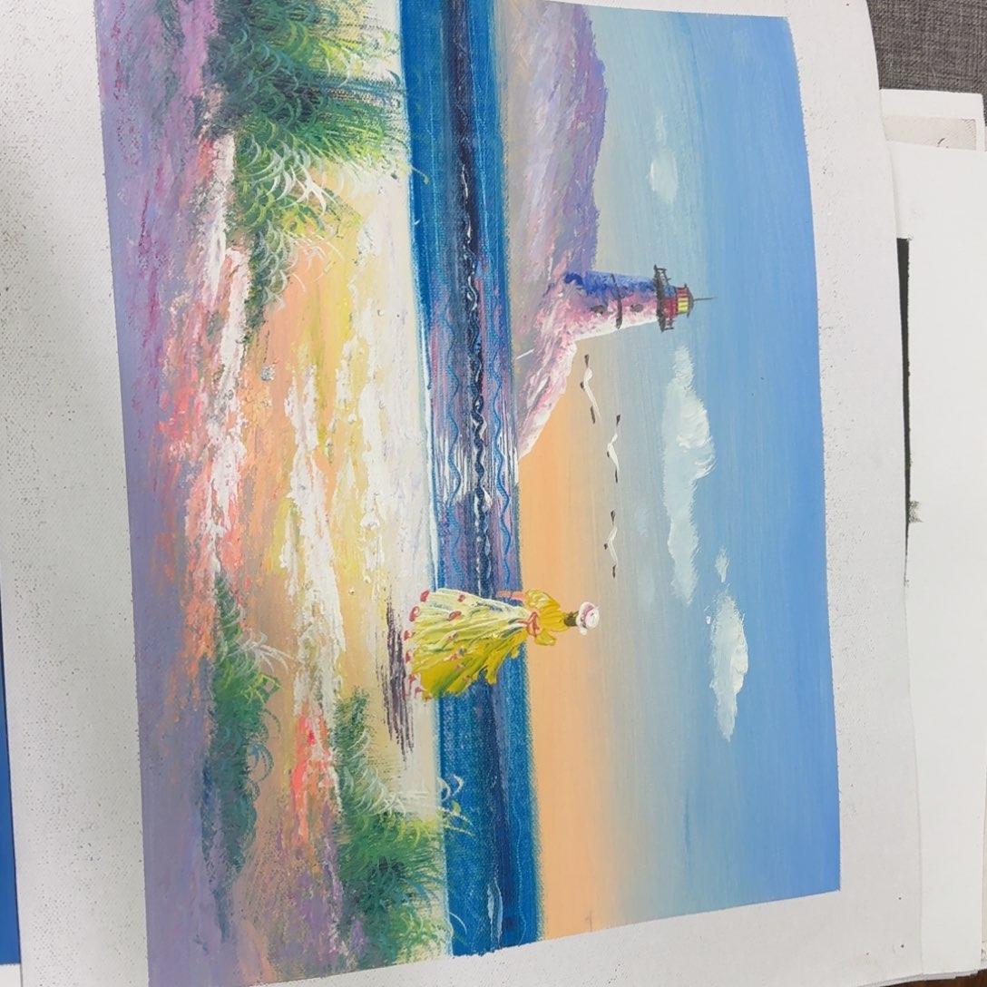 油画优惠活动开始了。