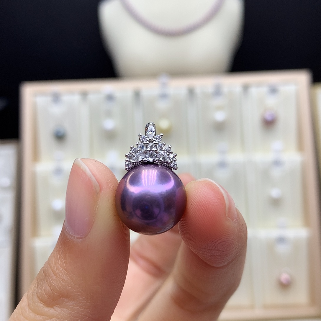 合金淡水珍珠颈饰