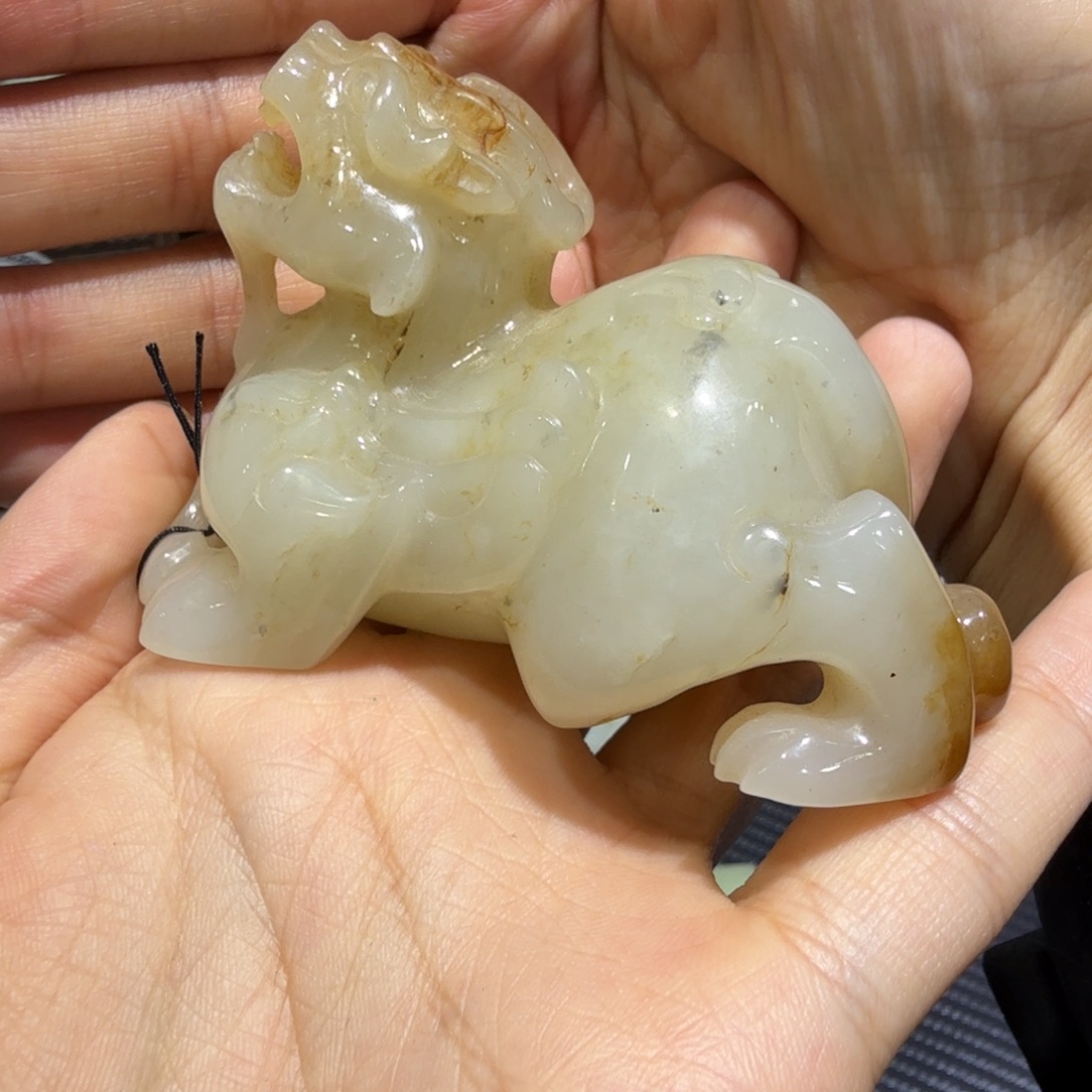 鲲***鹏未镶嵌和田玉挂件