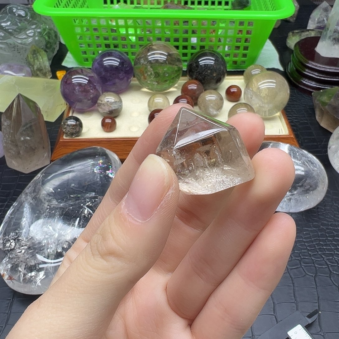 珠宝半成品未镶嵌水晶216水晶