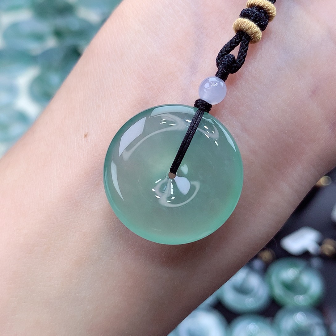 颈饰未镶嵌翡翠编号40尺寸22.3/5.6