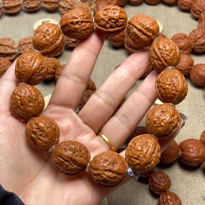 文玩核桃吊坠元宝一道筋