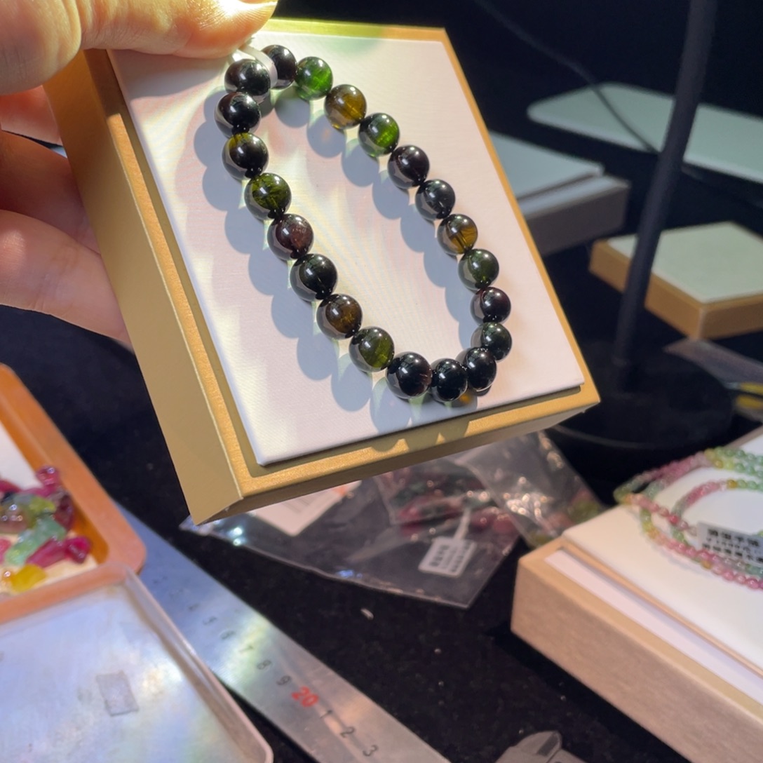 手链碧玺未镶嵌A3碧玺手链