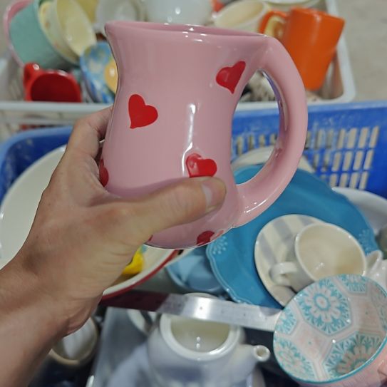 瓷片陶瓷杯碗盘微瑕介意慎拍