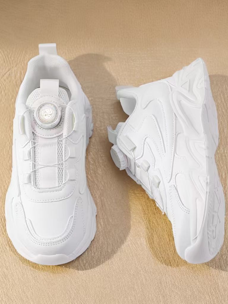 通用中小学生运动小白鞋男女同款