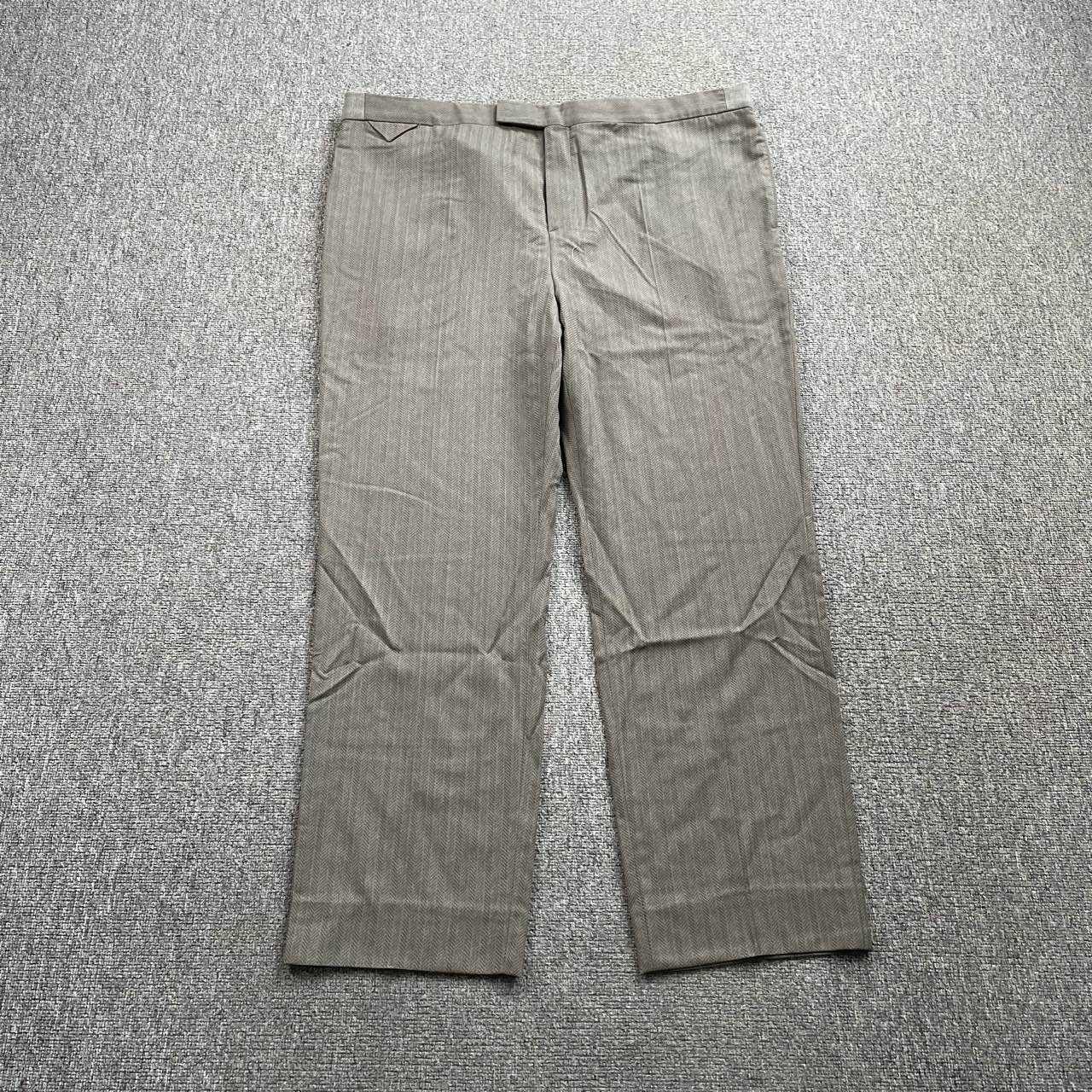 95新 LouisVuitton/路易威登 j1条纹西裤 46码/ 500146