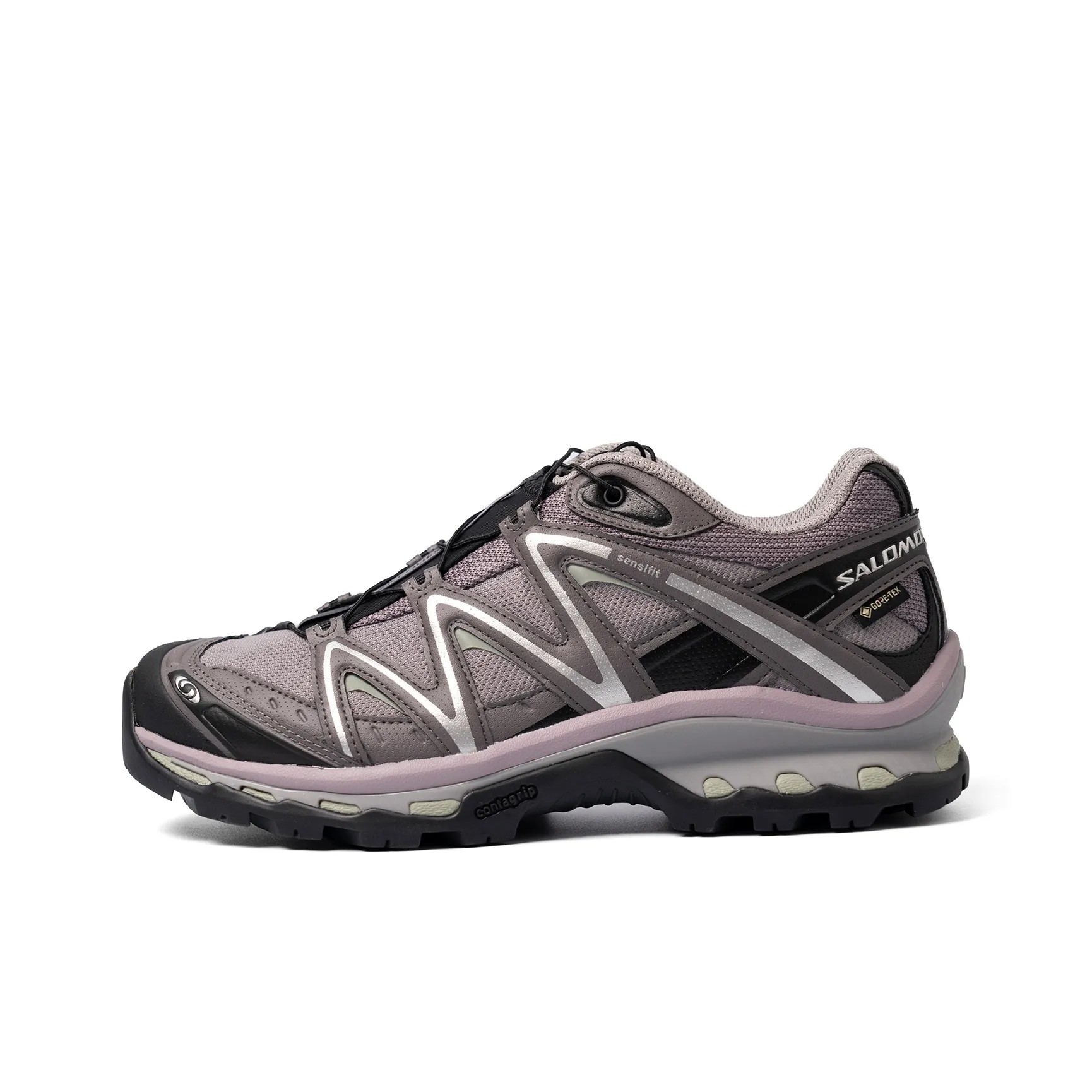 SALOMON/萨洛蒙12.25XT-Quest GTX防水户外登山鞋灰紫色491277