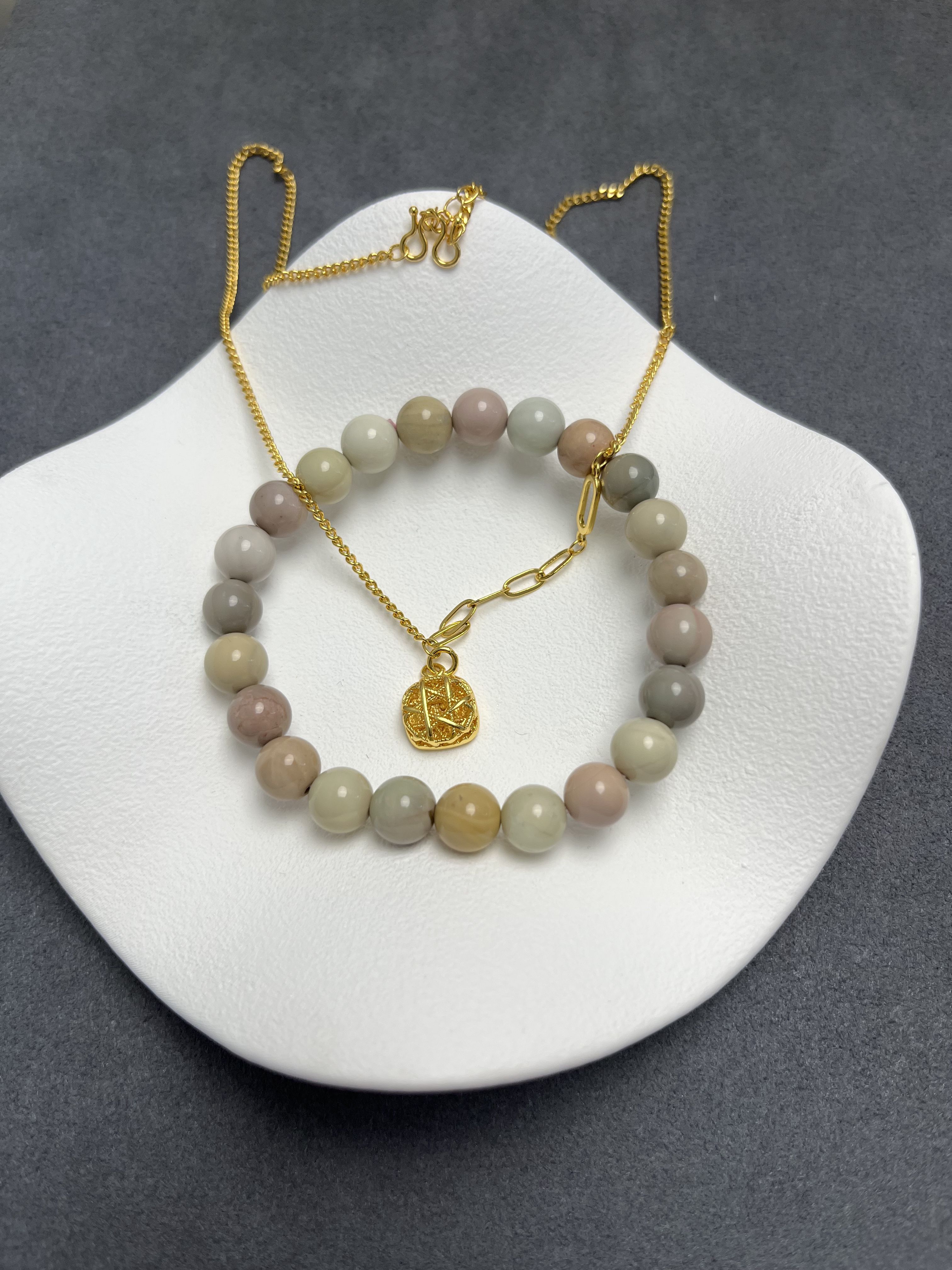 【佳佳好物】拉丝方糖项链