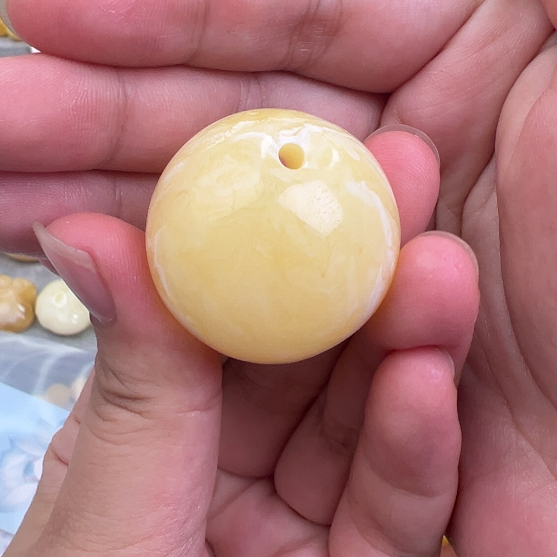 琥珀手链未镶嵌蜜蜡