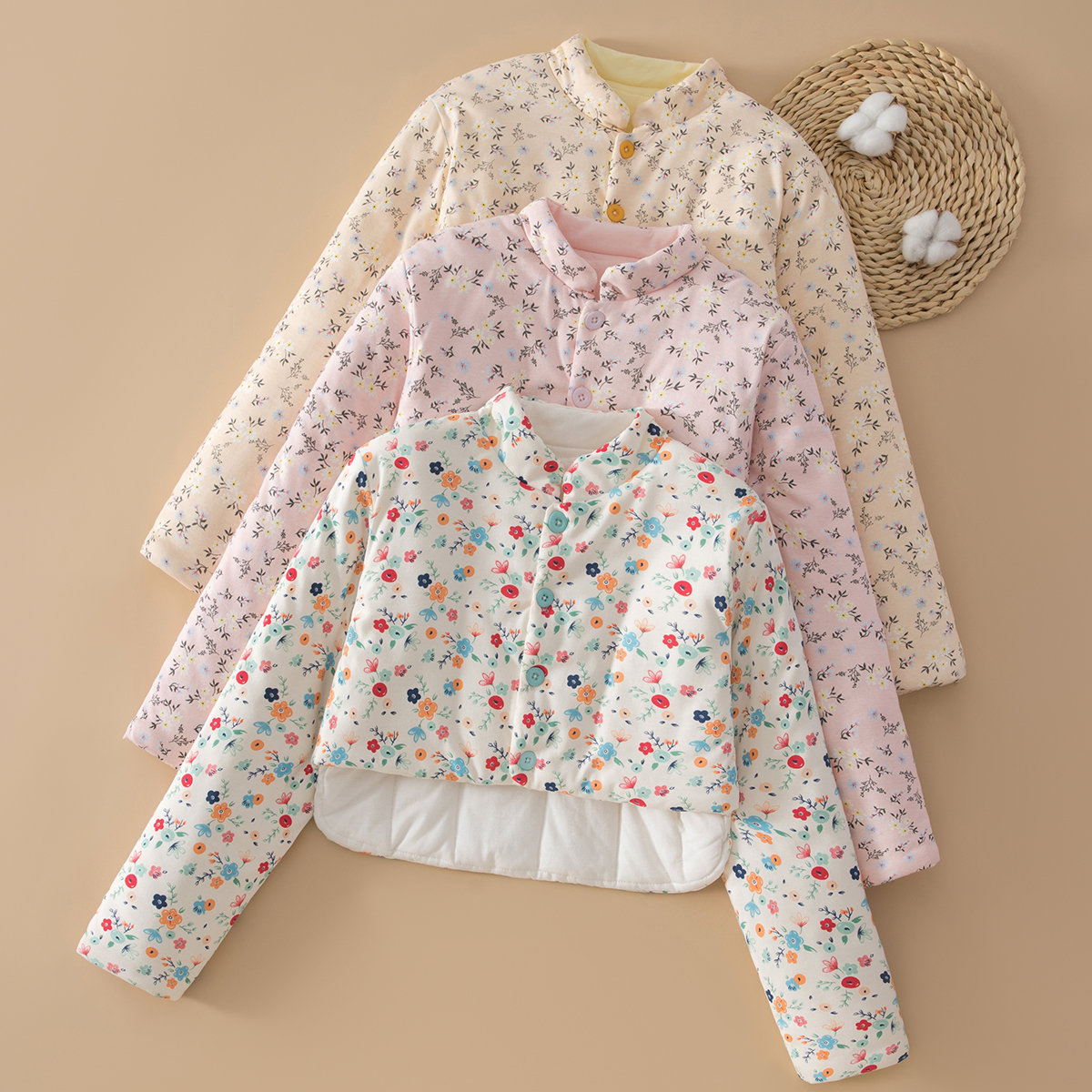 冬季纯棉花女士护肩产后月子防寒保暖颈椎坎肩睡觉长袖厚款护肩膀