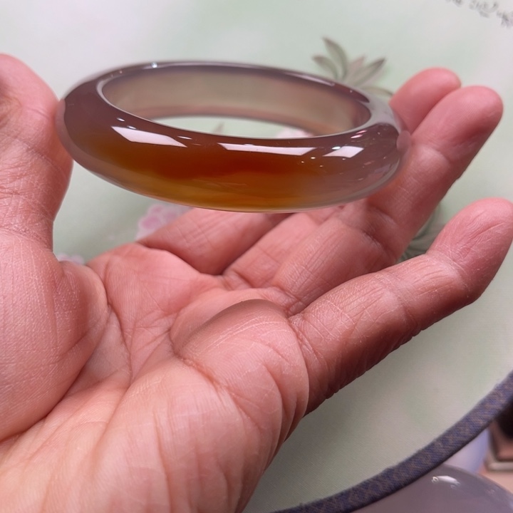 玛瑙/玉髓未镶嵌手镯