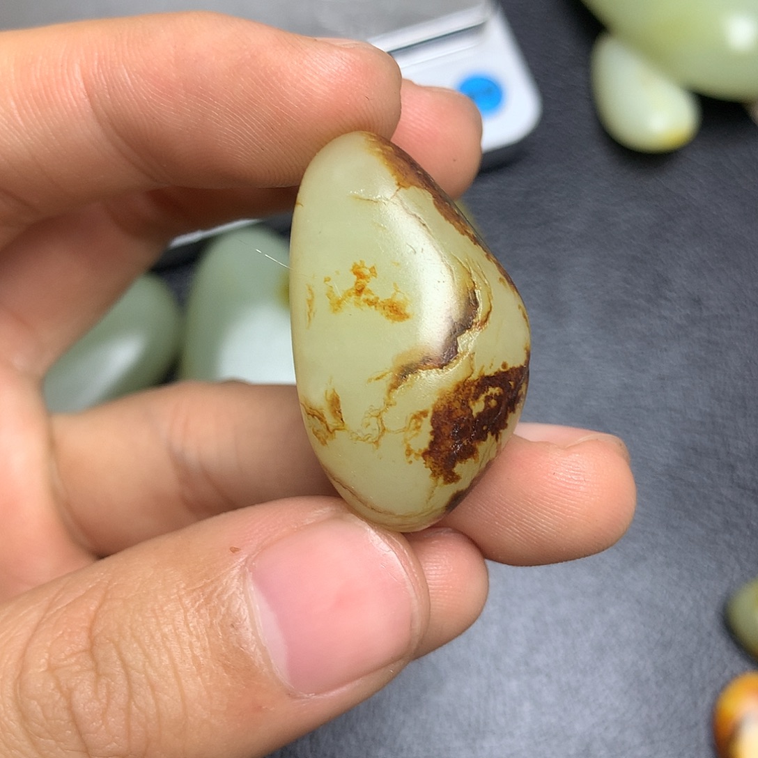 和田玉未镶嵌摆件