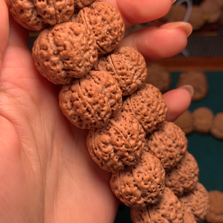 金刚菩提手串22-23尺寸梁豆腐块梅花