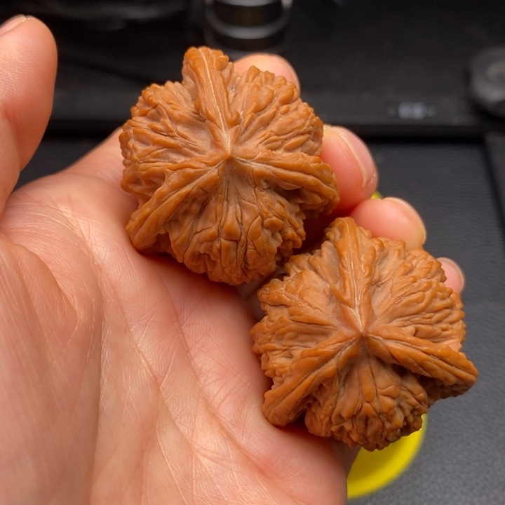 文玩核桃吊坠风*三棱