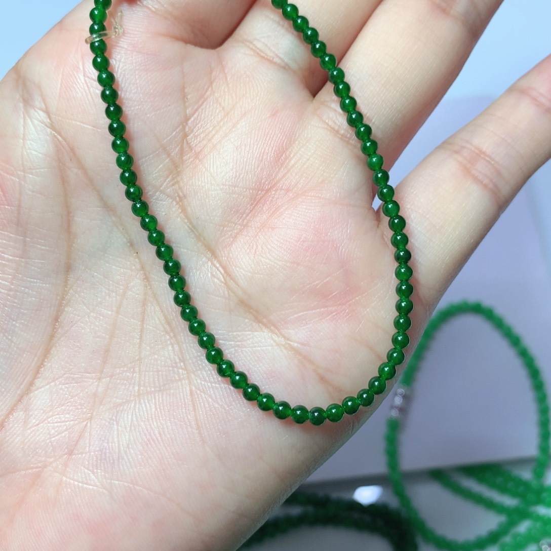 翡翠未镶嵌颈饰缅甸翡翠