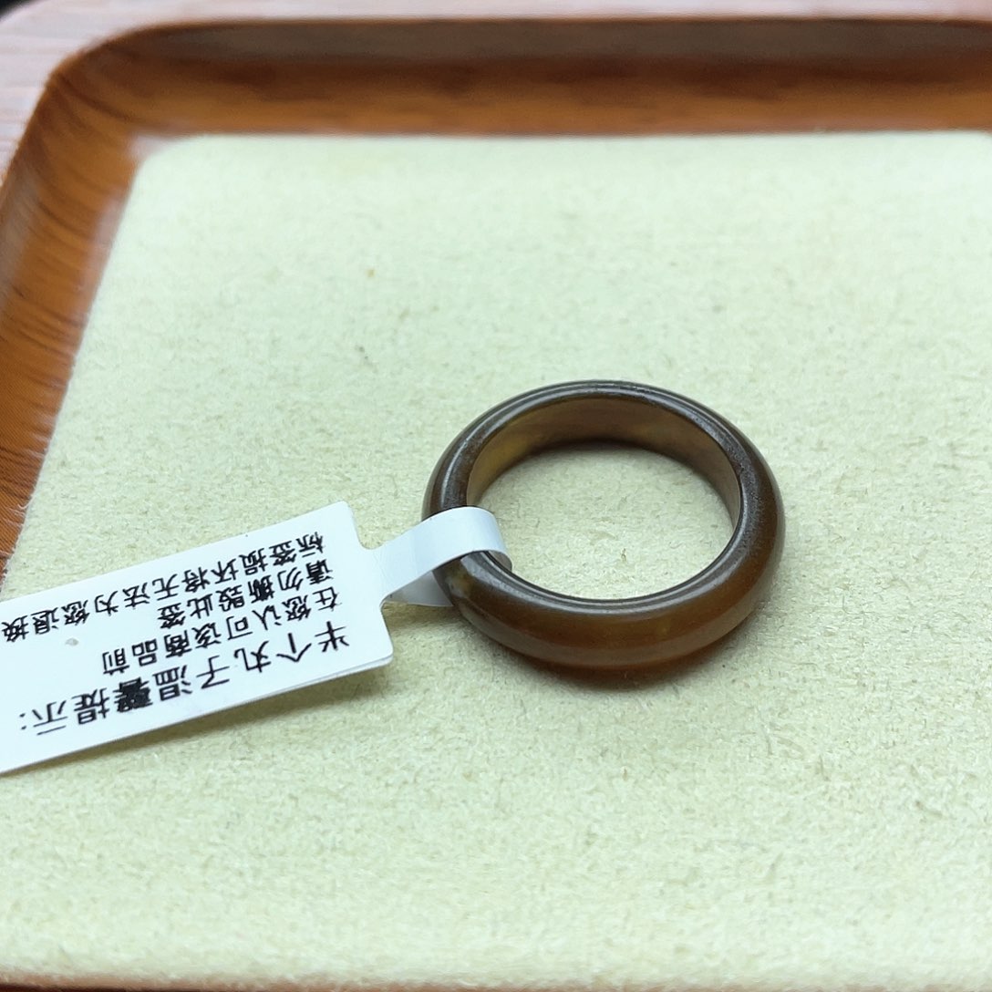 和田玉戒指未镶嵌?*开福利款红糖11号